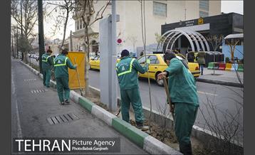 اجرای طرح استقبال از نوروز ۱۴۰۰ در منطقه 13