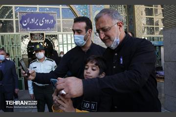 بازدید شهردار تهران از امام زاده داوود (ع) 6