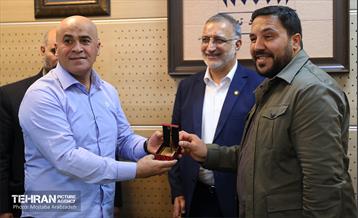 دیدار هیئت عراقی با شهردار تهران