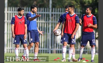 تمرین تیم ملی فوتبال زیر نظر ویلموتس با حضور پرسپولیسی‌ها 36