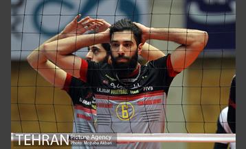 دیدار تیم های والیبال بانک سرمایه و پیکان تهران