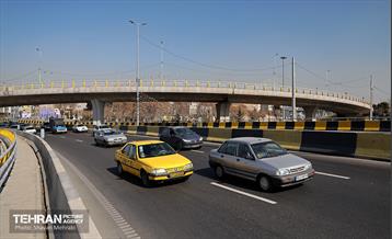 تقاطع سه سطحی بزرگراه‌های شهید نواب صفوی(شهید یارجانی) و شهید تندگویان 25