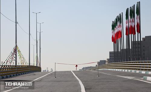 بهره برداری از گام نخست تقاطع غیر همسطح بزرگراه شهیدان ستاری-فهمیده 4