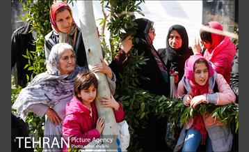 مراسم احیای درختان خیابان ولیعصر (عج) 18