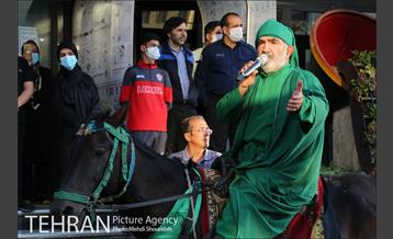 برگزاری اعزای حسینی در بوستان قصر منطقه هفت 8