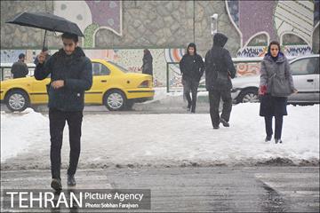 بارش برف زمستانی در تهران-2 25