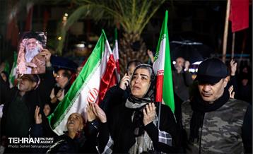 اجتماع تهرانی‌ها در حمایت از رهبری و نیروهای مسلح
