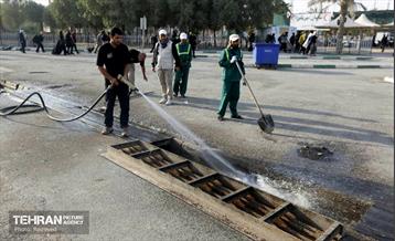 خدمات شهرداری تهران در مرز مهران 6