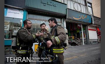 آتش سوزی پاساژ مهستان-2 39