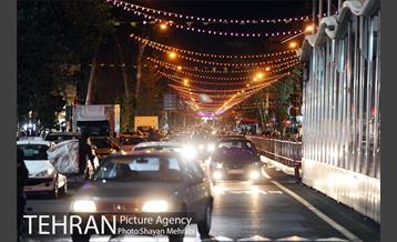 آذین بندی خیابان های تهران به مناسبت نیمه شعبان 1