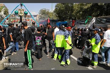 خدمت‌رسانی شهرداری تهران به جاماندگان اربعین حسینی(ع) 3