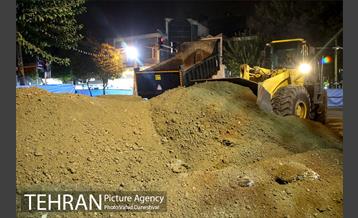 پر کردن گود میدان مقدم 16