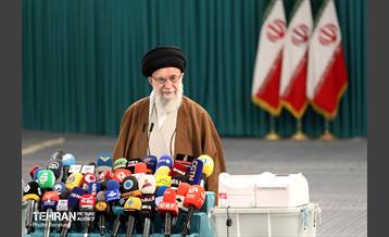حضور رهبر انقلاب در دور دوم انتخابات مجلس شورای اسلامی 4