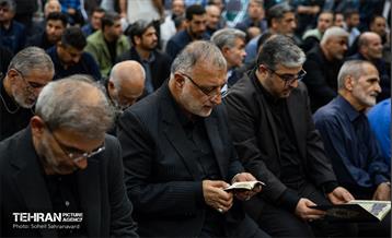 مراسم ختم مادر شهیدان مظفر