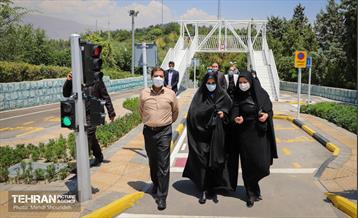 بازدید میدانی نرجس سلیمانی از منطقه 7