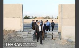 بازدید شهردار تهران از ضلع جنوبی خیابان استاد معین در پادگان جی 14