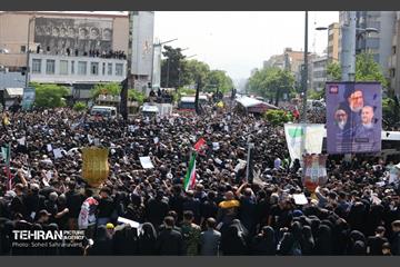 تشییع پیکر شهدای خدمت - ۱ 27