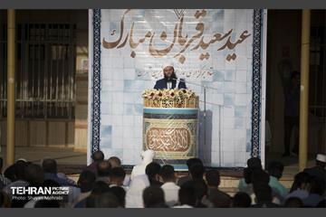 اقامه نماز عید فطر افغانستانی های اهل تسنن مقیم تهران 15
