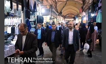 یازدید شهردار مونترال از بازار تهران 7