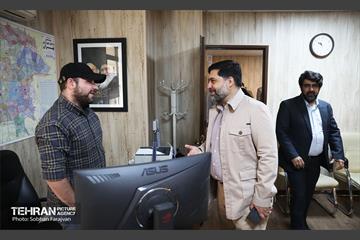 بازدید اعضا شورای شهر از مرکز ارتباطات شهرداری تهران 2
