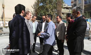 بازدید فرماندار تهران از طرح های عمرانی و خدماتی شهرداری منطقه ۱۰ 13