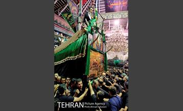 آیین نخل گردانی در تکیه های شمیران 22