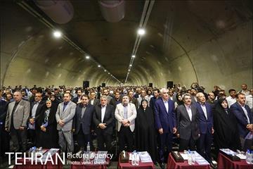 افتتاح و بهره برداری از دور برگردان غیر هم سطح مدرس و تونل آرش-اسفندیار 6