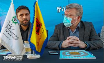 مراسم امضا تفاهم‌نامه واگذاری زمین دپوی خط ۱۰ مترو 22