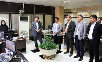 بازدید مدیر اداره‌کل سرمایه انسانی شهرداری تهران از منطقه ۸ 9