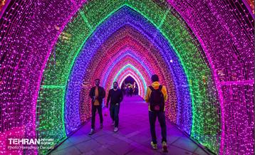 تهران غرق در نور 22