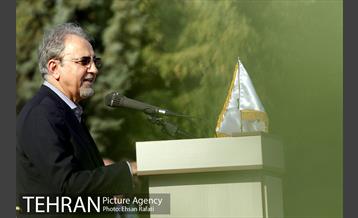 شهردار تهران در آیین نواختن زنگ سال تحصیلی جدید در دبیرستان ماندگار البرز 28