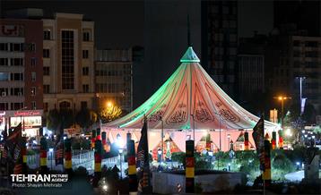 تهران سیاه‌پوش عزای سید و سالار شهیدان 29