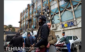 تخلیه اجناس مغازه های باقی مانده ساختمان پلاسکو -2 24