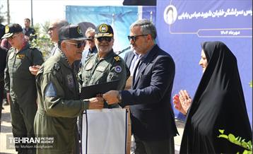 رونمایی از تندیس سرلشکر خلبان شهید بابایی 19