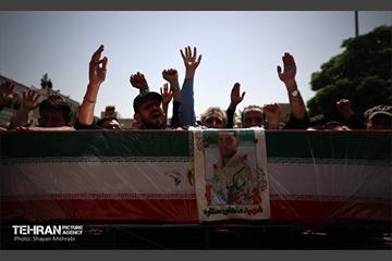 مراسم تشییع پیکر مطهر سرباز شهید ماهان ستاره 34