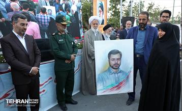 آیین نامگذاری بوستان شهیدان امیراحمدی 6