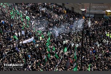خیمه سوزان ظهر عاشورا در چهارراه گلوبندگ 6