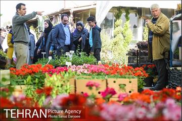 بازار گل شهید محلاتی در آستانه نوروز 11