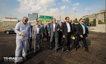 آیین بهره برداری از پنج پروژه جمع آوری و هدایت آب های سطحی در تهران  8