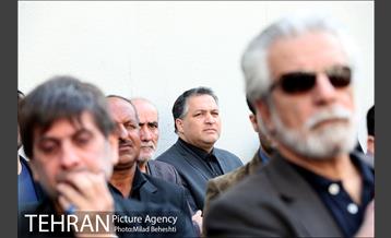 مراسم تشییع پیکر علی معلم 18