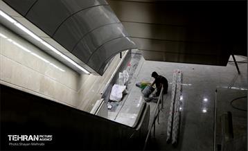توسعه متروی تهران؛ ایستگاه شهران 44