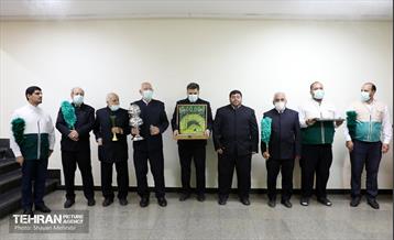 حضور خادمان امام رضا(ع) در بهشت حضرت زهرا(س) 2