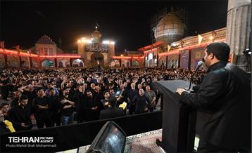 مراسم عزاداری مسلمیه در حرم حضرت عبدالعظیم (ع)