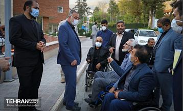 بازدید شهردار تهران از آسایشگاه جانبازان بقیه الله 23