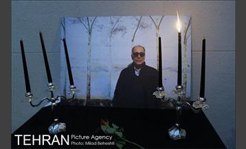 مراسم یادبود عباس کیارستمی در خانه سینما 4