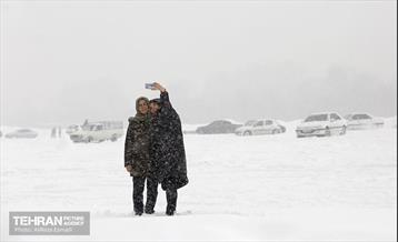 روز برفی پایتخت 16