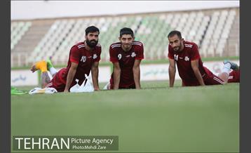 تمرین تیم فوتبال سایپا تهران