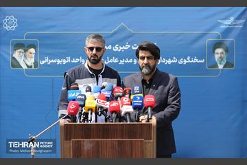 نشست خبری مشترک سخنگوی شهرداری و مدیرعامل شرکت واحد اتوبوسرانی 27