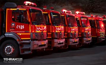 رونمایی از تجهیزات جدید سازمان آتش نشانی تهران  7