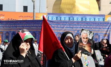 راهپیمایی روز قدس در پایتخت - 4 19